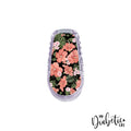 Apricot Hibiscus - Dexcom Transmitter G6 Peel Skin And Decal Cgm Sticker