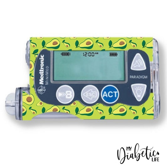 Ava-Go- Medtronic Paradigm Series 7 Skin And Decal Insulin Pump Sticker