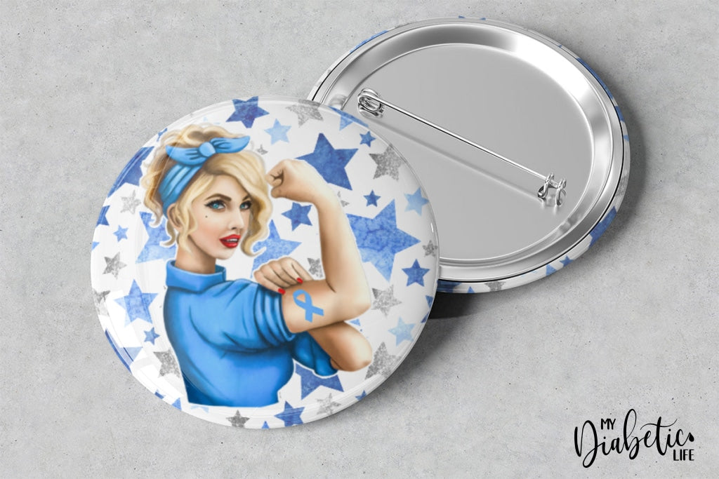 Awareness & Strength - 32Mm Magnet Or Badge Badge/magnet