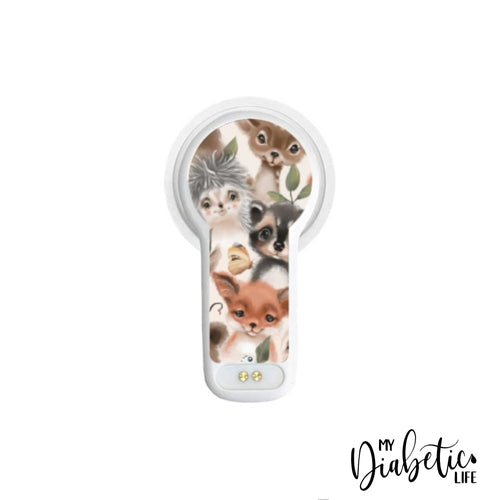 Baby Forest Animals - Maio Maio 2 Peel, skin and Decal, fgm/cgm sticker - MyDiabeticLife