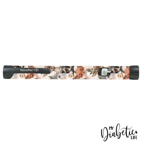 Baby Forest Animals - Novopen 4, Novopen5, Novopen Echo Peel, skin and Decal, Insulin pen sticker Cover - MyDiabeticLife