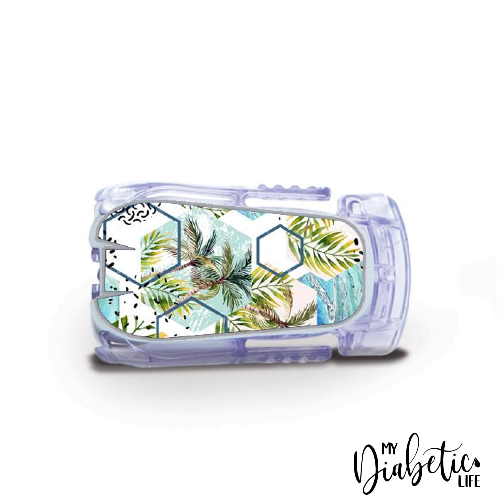 Beach Days 2 - Dexcom Transmitter G5 Peel Skin And Decal Cgm Sticker G4/g5