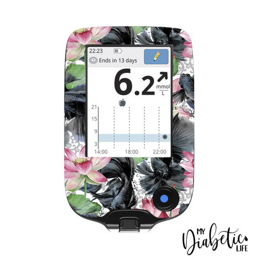 Beta Fighter - Freestyle Libre Peel, skin and Decal, glucose meter sticker - MyDiabeticLife