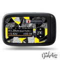 Black And Yellow - Accu-Chek Insight Peel Skin Decal Insulin Pump Sticker Accu-Chek