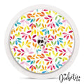 Bright Foilage - Freestyle Libre Sensor Peel Skin And Decal Fgm/cgm Sticker