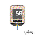 Bright Foilage - Freestyle Optium Neo Peel Skin And Decal Glucose Meter Sticker Freestyle