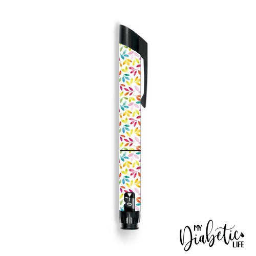 Bright Foilage - Junior Star Insulin Pen Peel Skin And Decal Sticker Cover Juniorstar