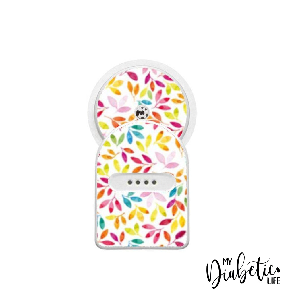 Bright Foliage - Maio Maio 1 & Libre Peel, skin and Decal, fgm/cgm sticker - MyDiabeticLife