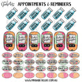 Bright Mandala - 46 Appointment & Reminder Planner Stickers