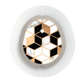 Bronze Geo Marble - Dexcom G7 Sticker