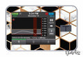 Bronze Geometric Marble - Tandem Tslim x2 Pump Peel, skin and Decal, insulin pump sticker - MyDiabeticLife