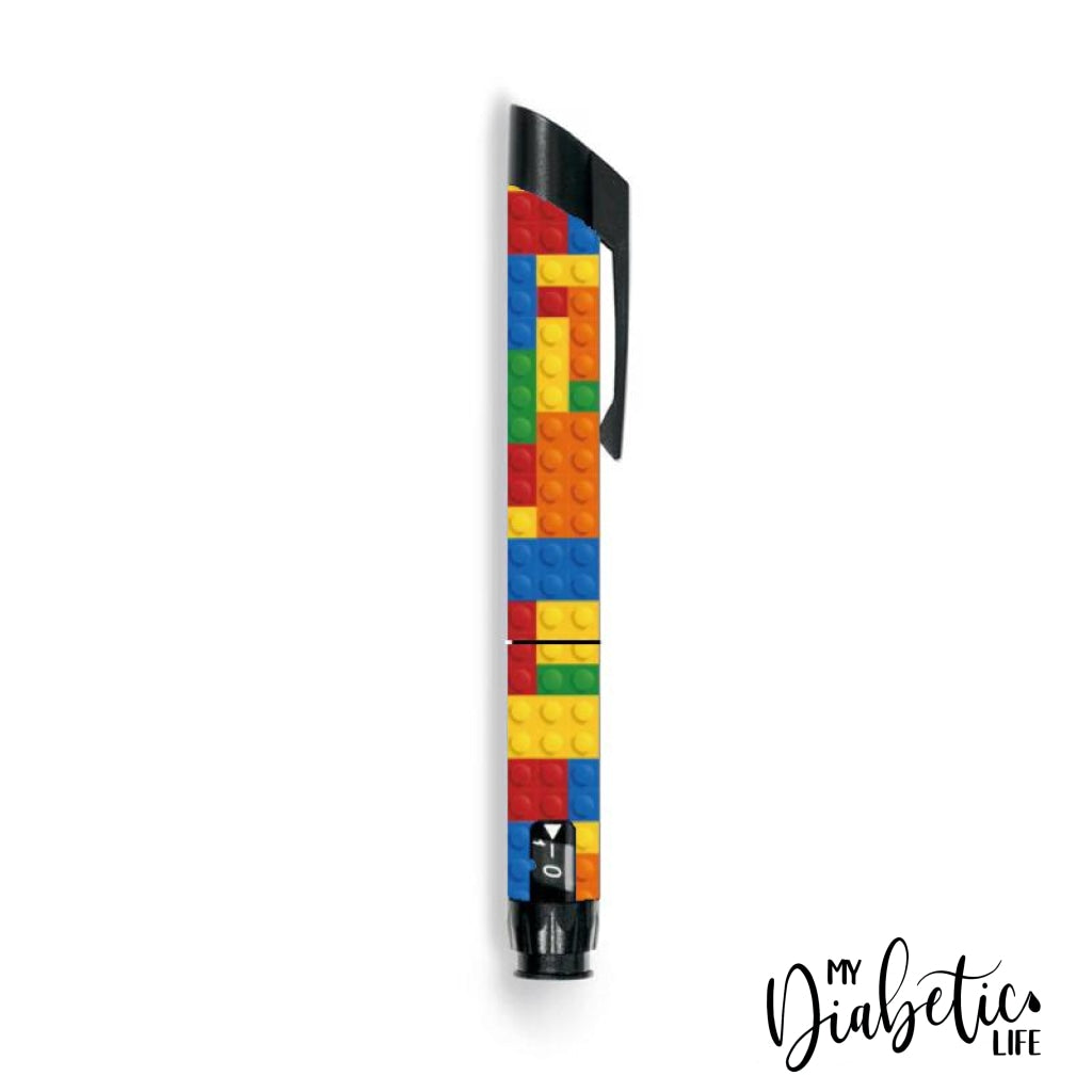 Building Block - Junior Star Insulin Pen Peel Skin And Decal Sticker Cover Juniorstar