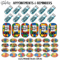 Building Blocks - 46 Appointment & Reminder Planner Stickers
