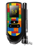 Building Blocks - Accu-chek Mobile Peel, skin and Decal, glucose meter sticker - MyDiabeticLife