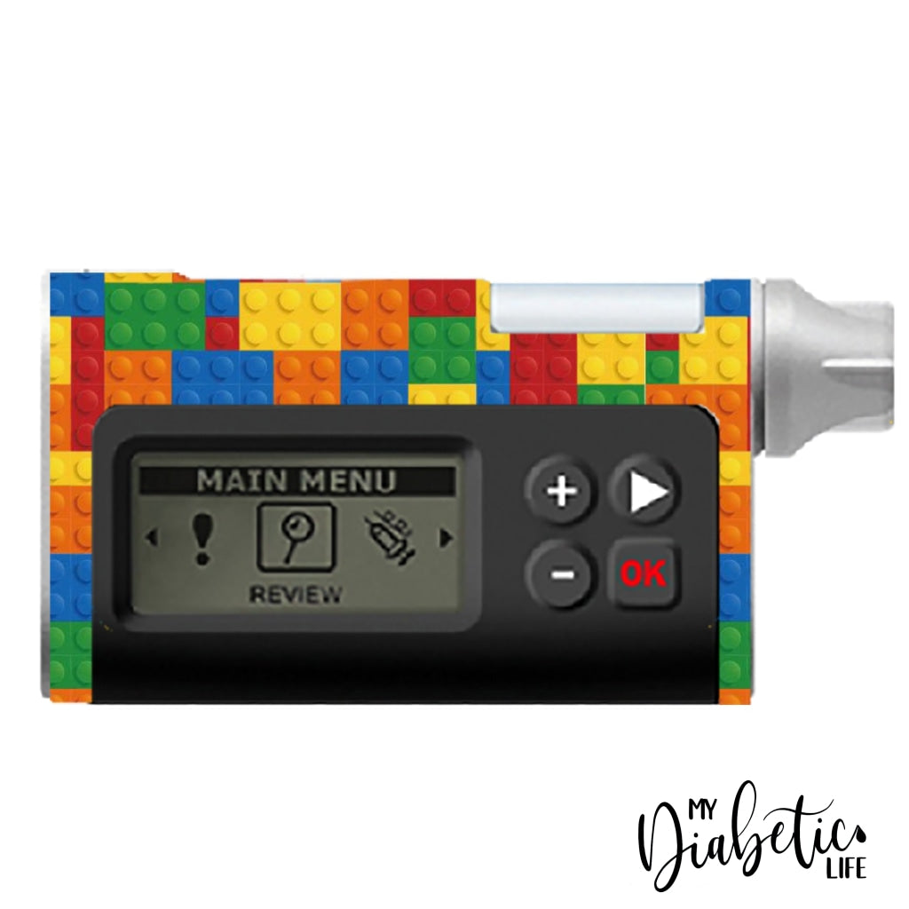 Building Blocks - Dana Rs Insulin Pump Sticker Rs