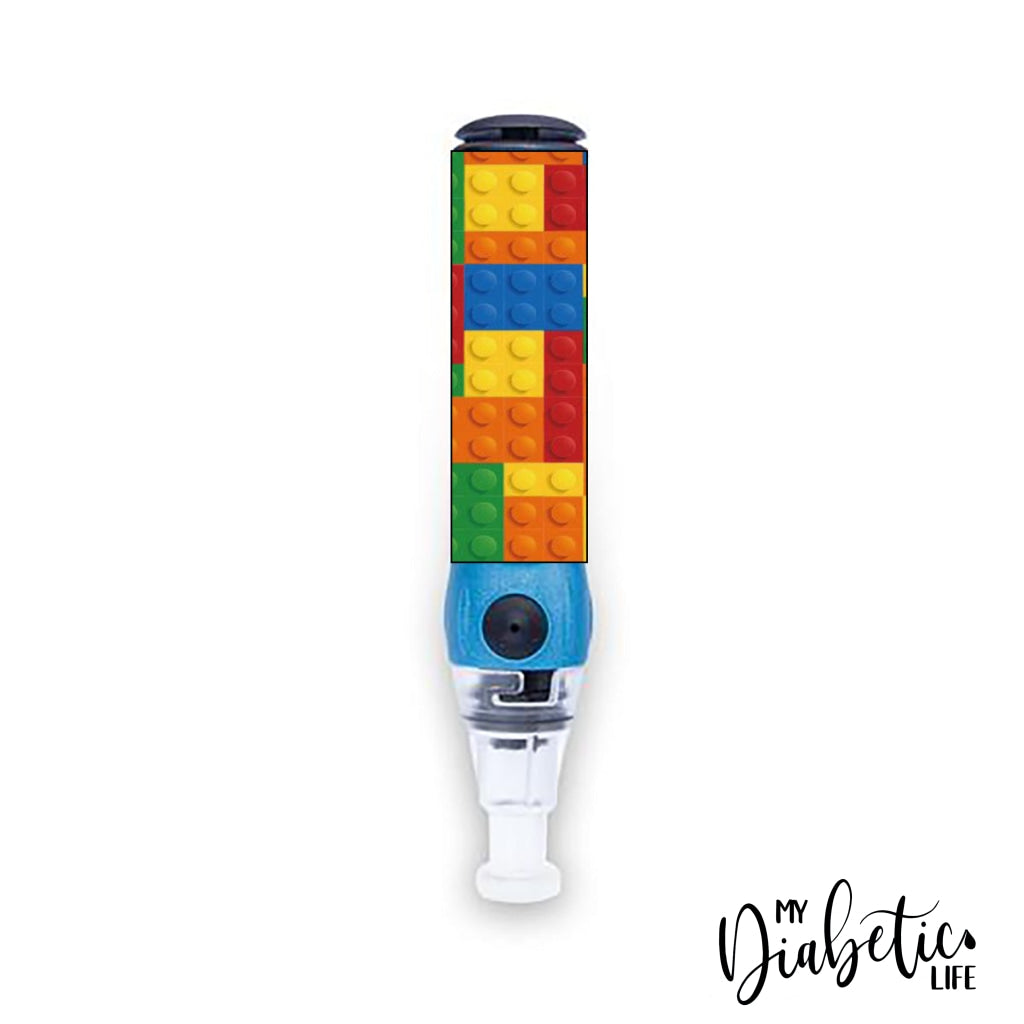 Building Blocks - Genteel Lancing Device Sticker