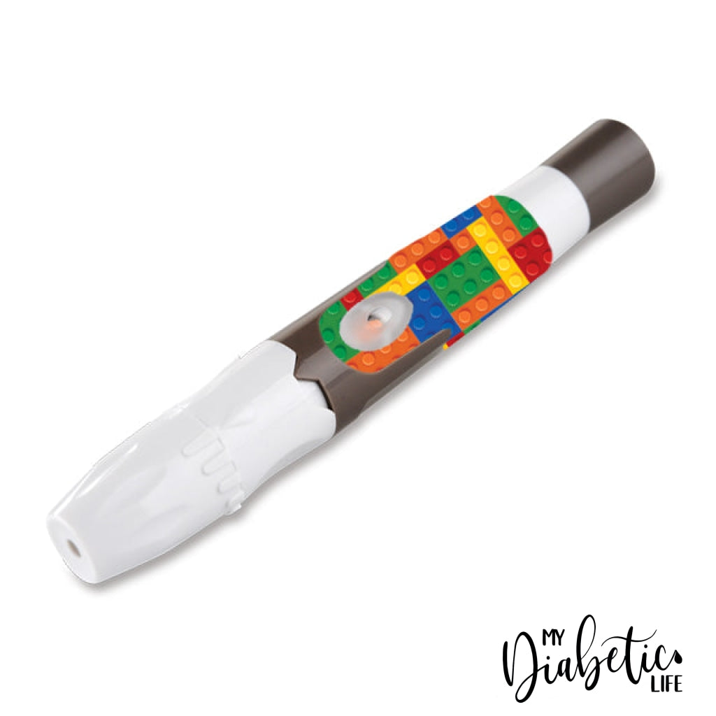 Building Blocks - Glucokey Lancing Device Sticker