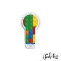 Building Blocks - Maio Maio 2 Peel, skin and Decal, fgm/cgm sticker - MyDiabeticLife