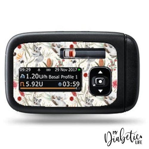 Bush Baby - Accu-Chek Insight Peel Skin And Decal Insulin Pump Sticker Pump Sticker Only Accu-Chek