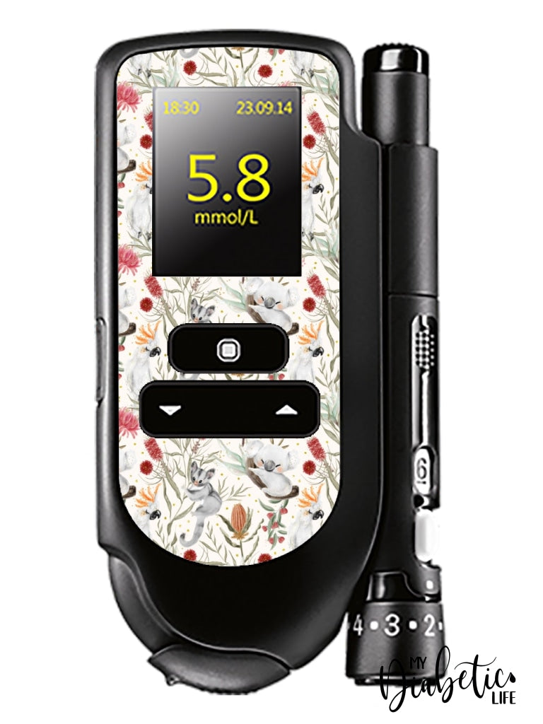 Bush Baby - Accu-Chek Mobile Peel Skin And Decal Glucose Meter Sticker