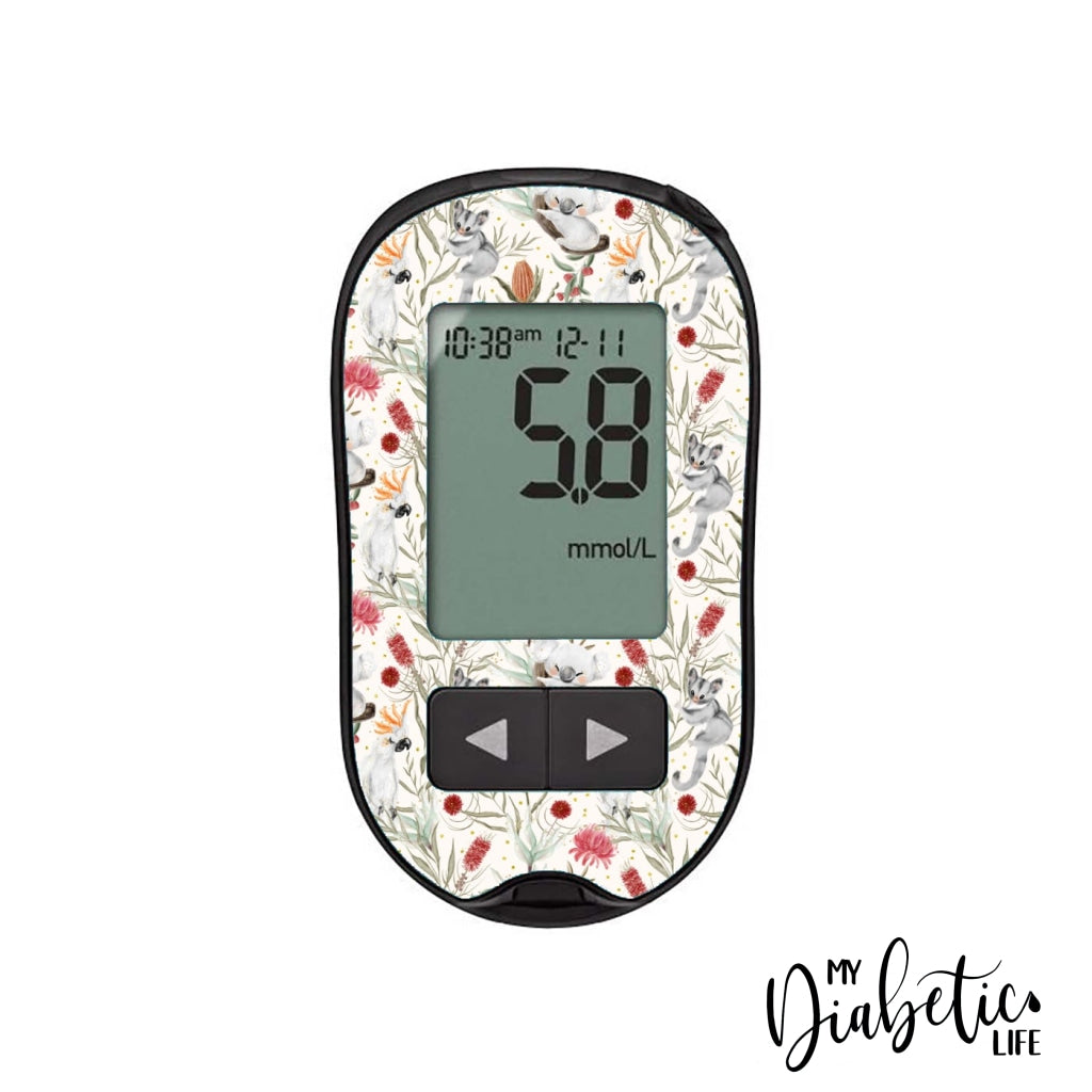 Bush Baby - Accu-Chek Performa Peel Skin And Decal Glucose Meter Sticker