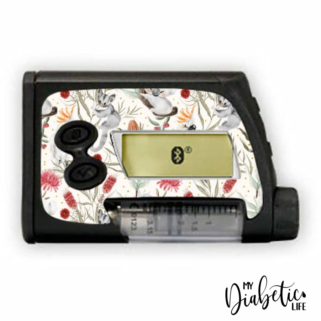 Bush Baby - Accu-Chek Spirit Combo Peel Skin And Decal Insulin Pump Sticker Accu-Chek