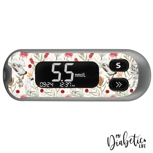 Bush Baby - Caresens N Pop Peel Skin And Decal Glucose Meter Sticker