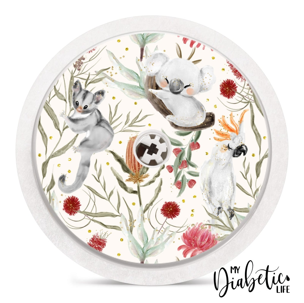 Bush Baby - Freestyle Libre Sensor Peel Skin And Decal Fgm/cgm Sticker One