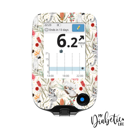 Bush Baby - Freestyle Libre Peel Skin And Decal Glucose Meter Sticker Freestyle
