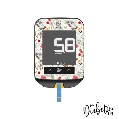 Bush Baby - Freestyle Optium Neo Peel Skin And Decal Glucose Meter Sticker Freestyle
