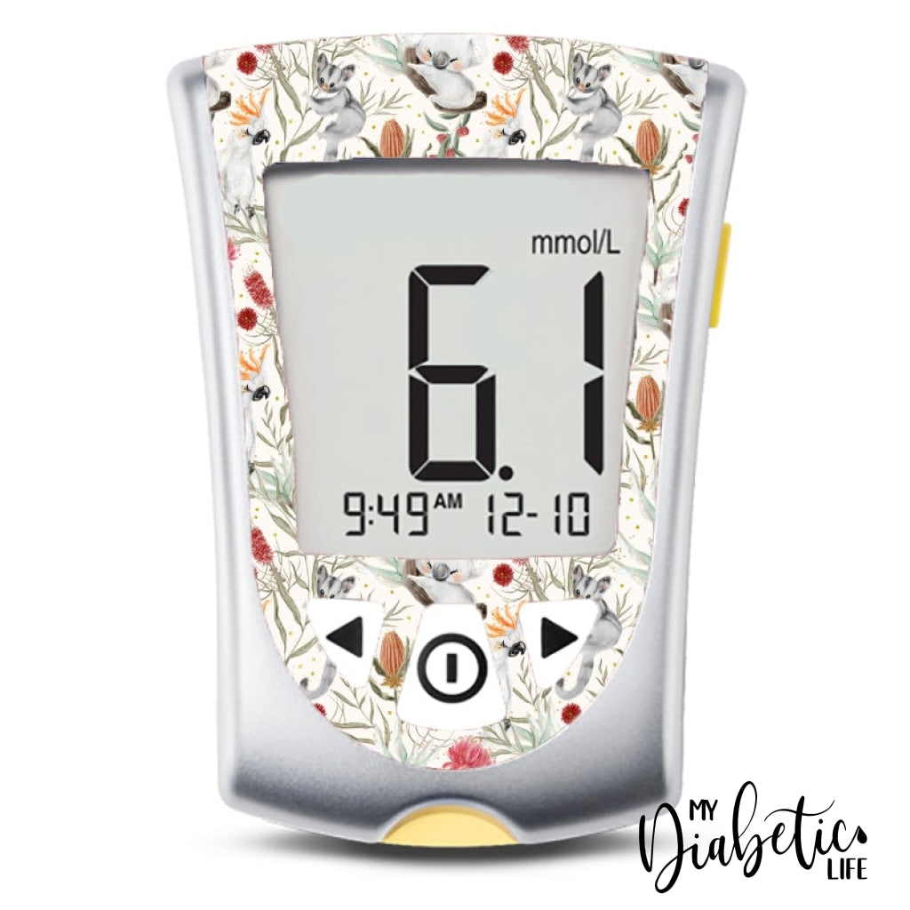 Bush Baby - Freestyle Optium Peel Skin And Decal Glucose Meter Sticker Freestyle