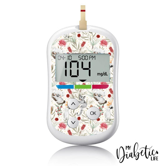 Bush Baby - One Touch Verio Flex Peel Skin And Decal Glucose Meter Sticker