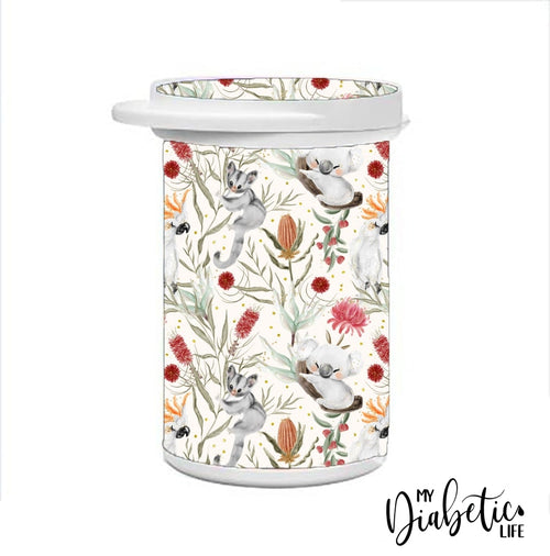 Test Strip Canister - Bush Baby Contour Next Container