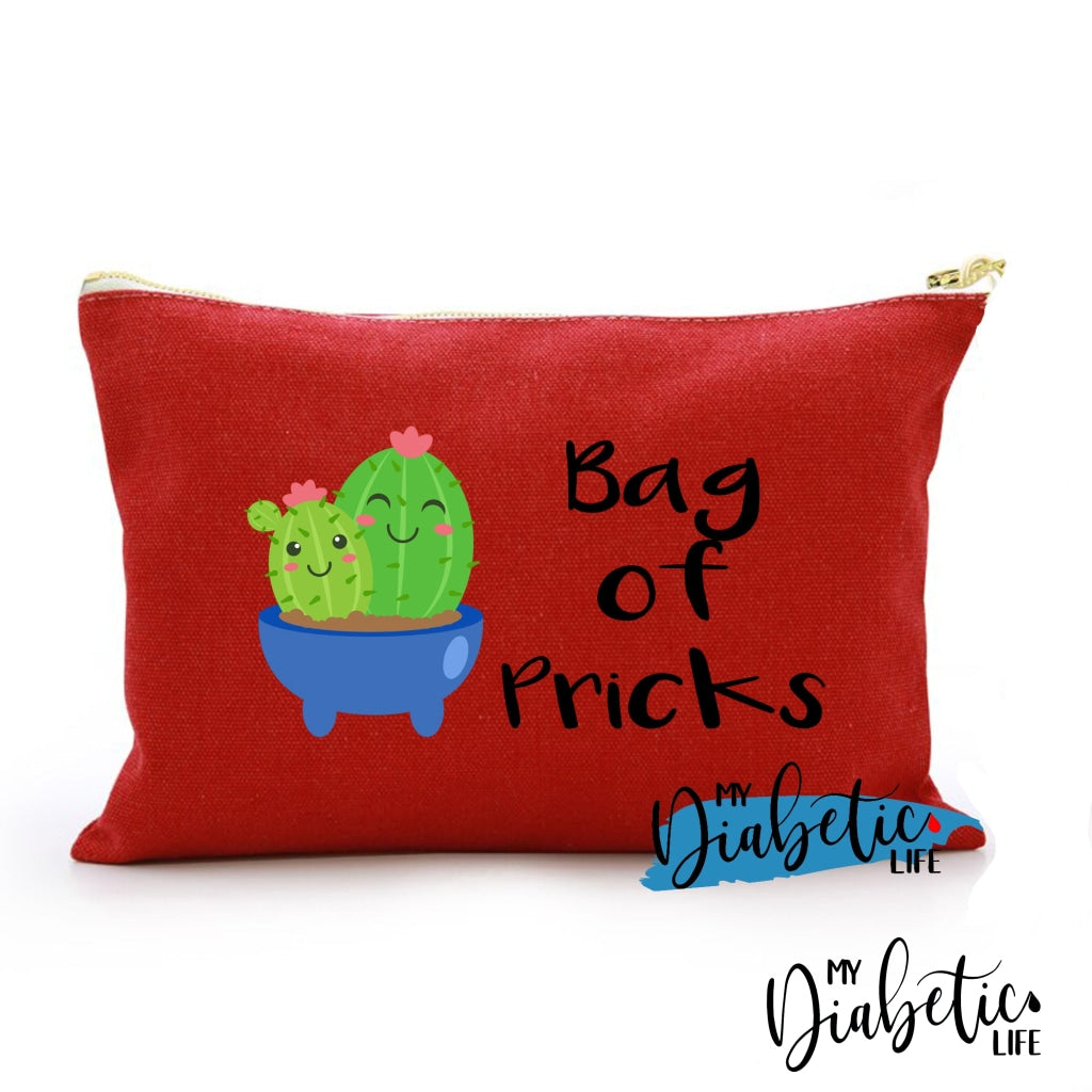 Cactus - Bag Of Pricks Carry All Storage Bag Red Storage Bags