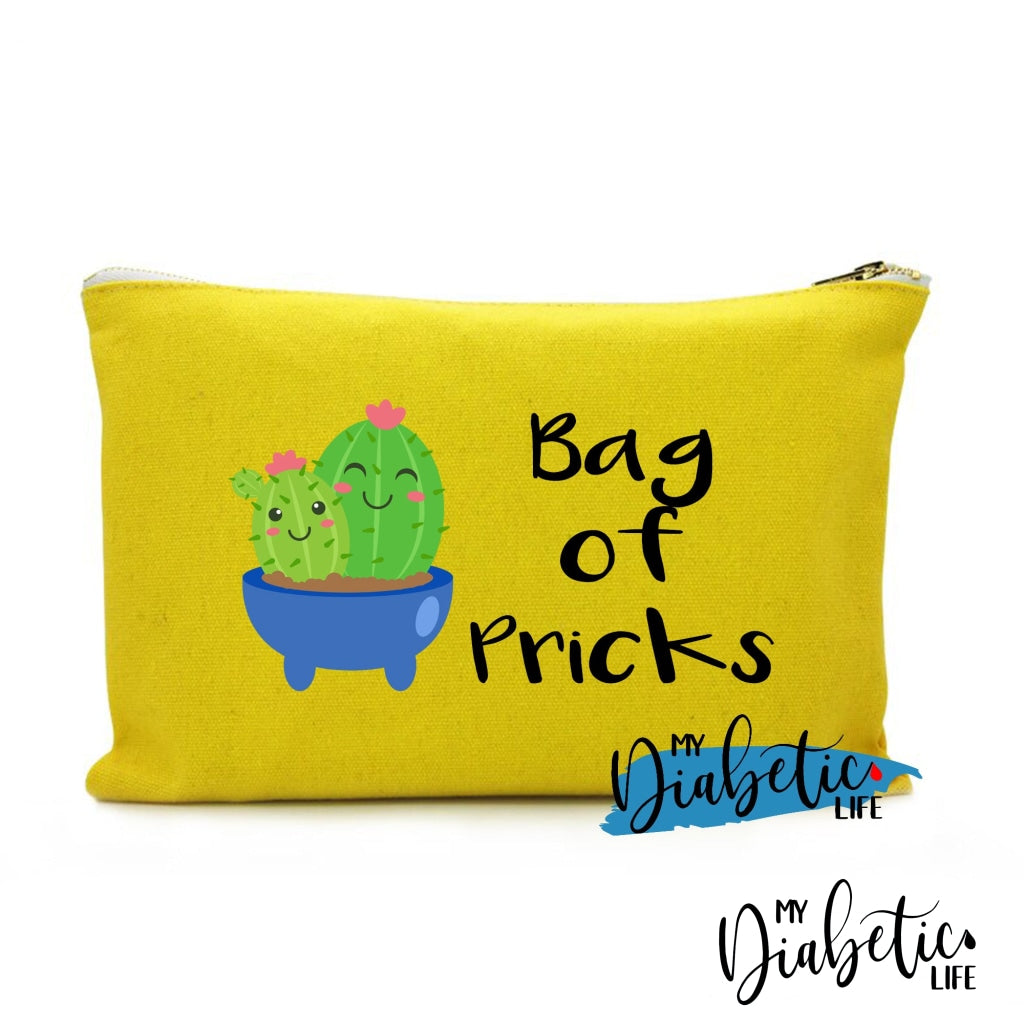 Cactus - Bag Of Pricks Carry All Storage Bag Yellow Storage Bags