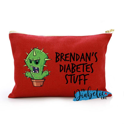 Cactus - Choose Your Favourite & Personalise It! Carry All Storage Bag Red / Angry Storage Bags