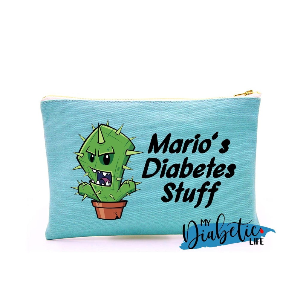 Cactus - Choose Your Favourite & Personalise It! Carry All Storage Bag Mint / Angry Storage Bags