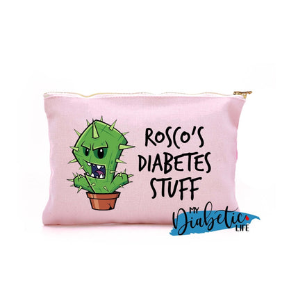Cactus - Choose Your Favourite & Personalise It! Carry All Storage Bag Light Pink / Angry Storage