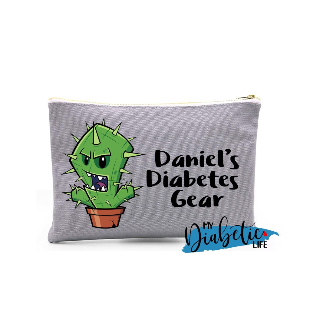 Cactus - Choose Your Fav & Personalise It! Diabetes Carry Bag Diabetic Accessories Storage For