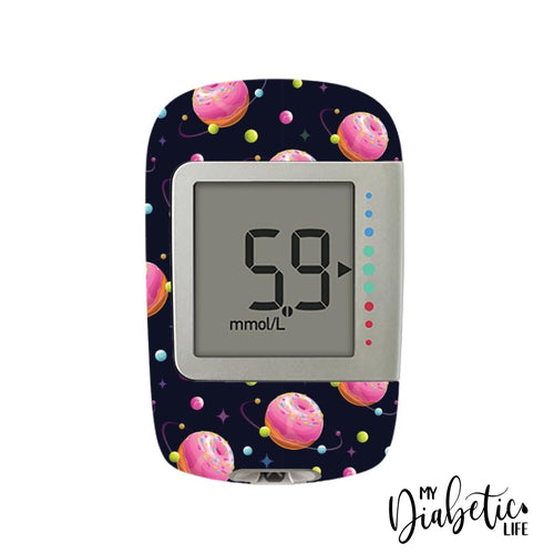 Candy Apple Planets - Accu-Chek Instant S Sticker Accu-Chek