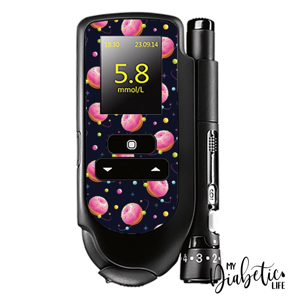 Candy Apple Planets - Accu-Chek Mobile Sticker