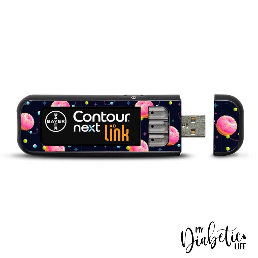 Candy Apple Planets - Contour Next Link Usb Sticker