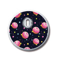 Candy Apple Planets - Freestyle Libre 3 Sensor Stickers