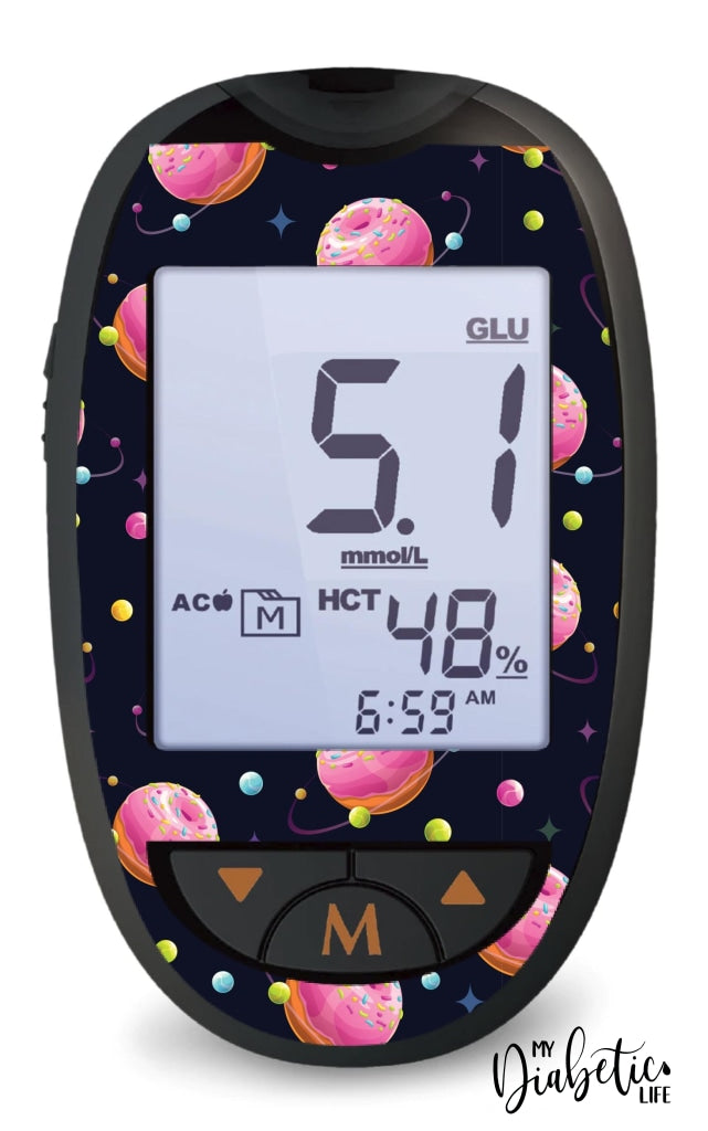 Candy Apple Planets - Glucokey & Connect Sticker