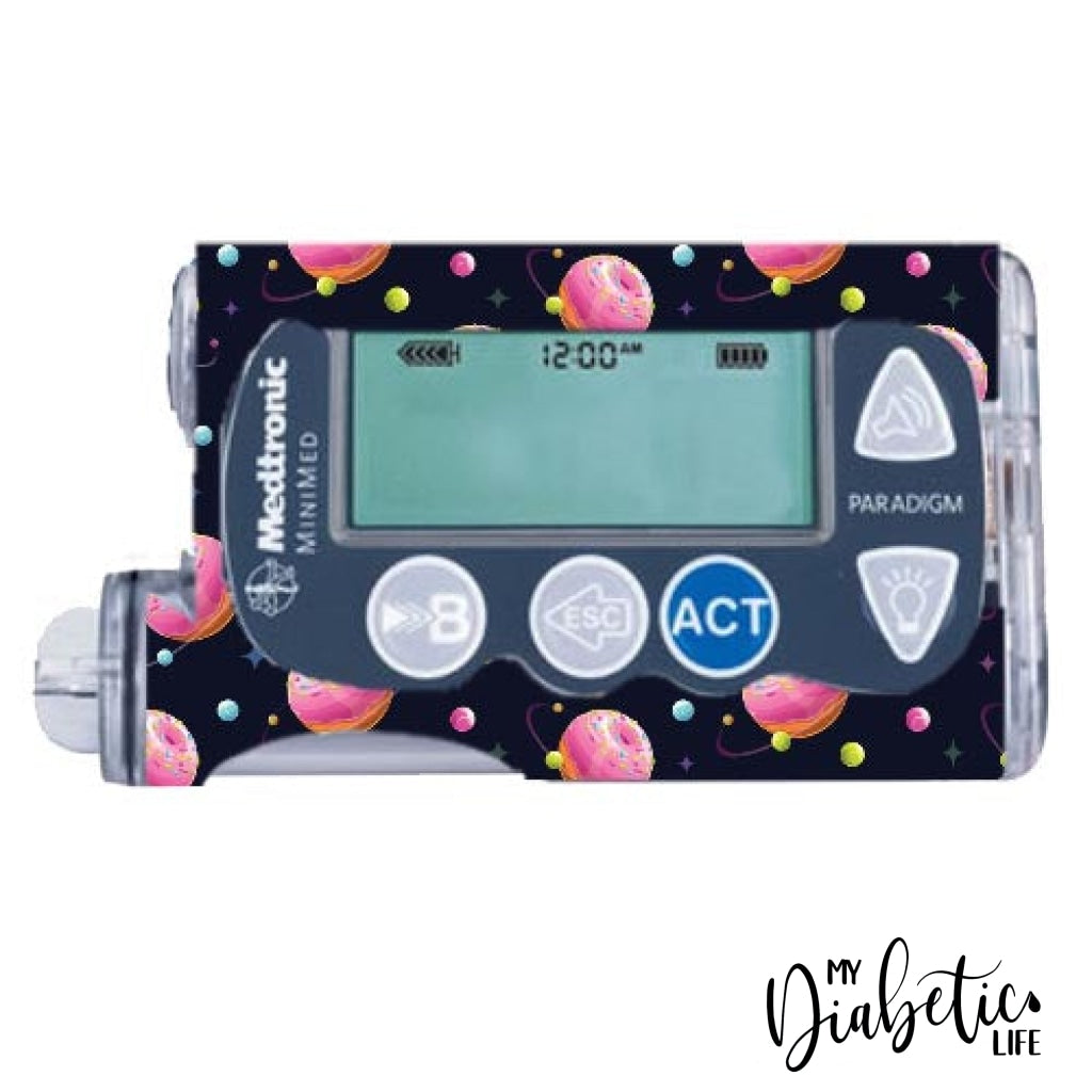 Candy Apple Planets - Medtronic Paradigm Series 7 Sticker