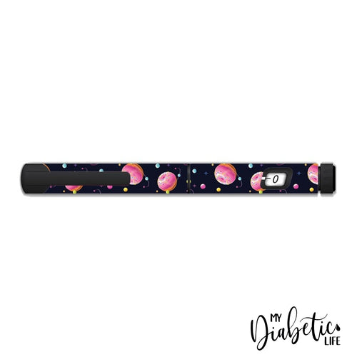 Candy Apple Planets - Novopen 4 5 Echo Sticker Novoecho Pen