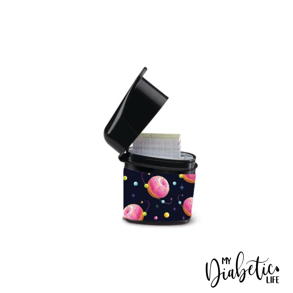 Candy Apple Planets - Test Strip Canister Sticker Container