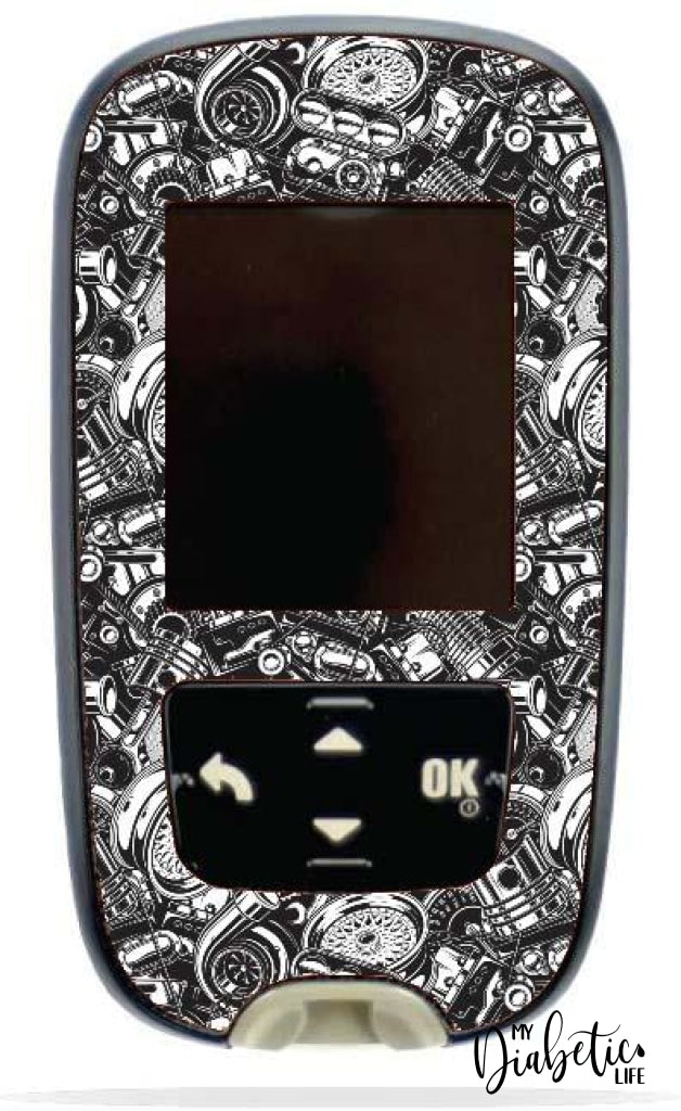Car Nut - Accu-Chek Guide Peel Skin And Decal Glucose Meter Sticker