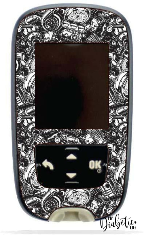 Car Nut - Accu-Chek Guide Peel Skin And Decal Glucose Meter Sticker