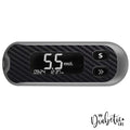 Carbon fibre - CareSens N Pop - Peel, skin and Decal, glucose meter sticker - MyDiabeticLife